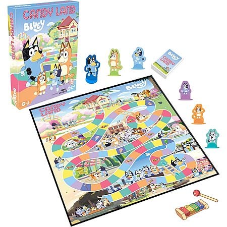 Candy Land Bluey Edition Board Game for Kids | Ages 3+