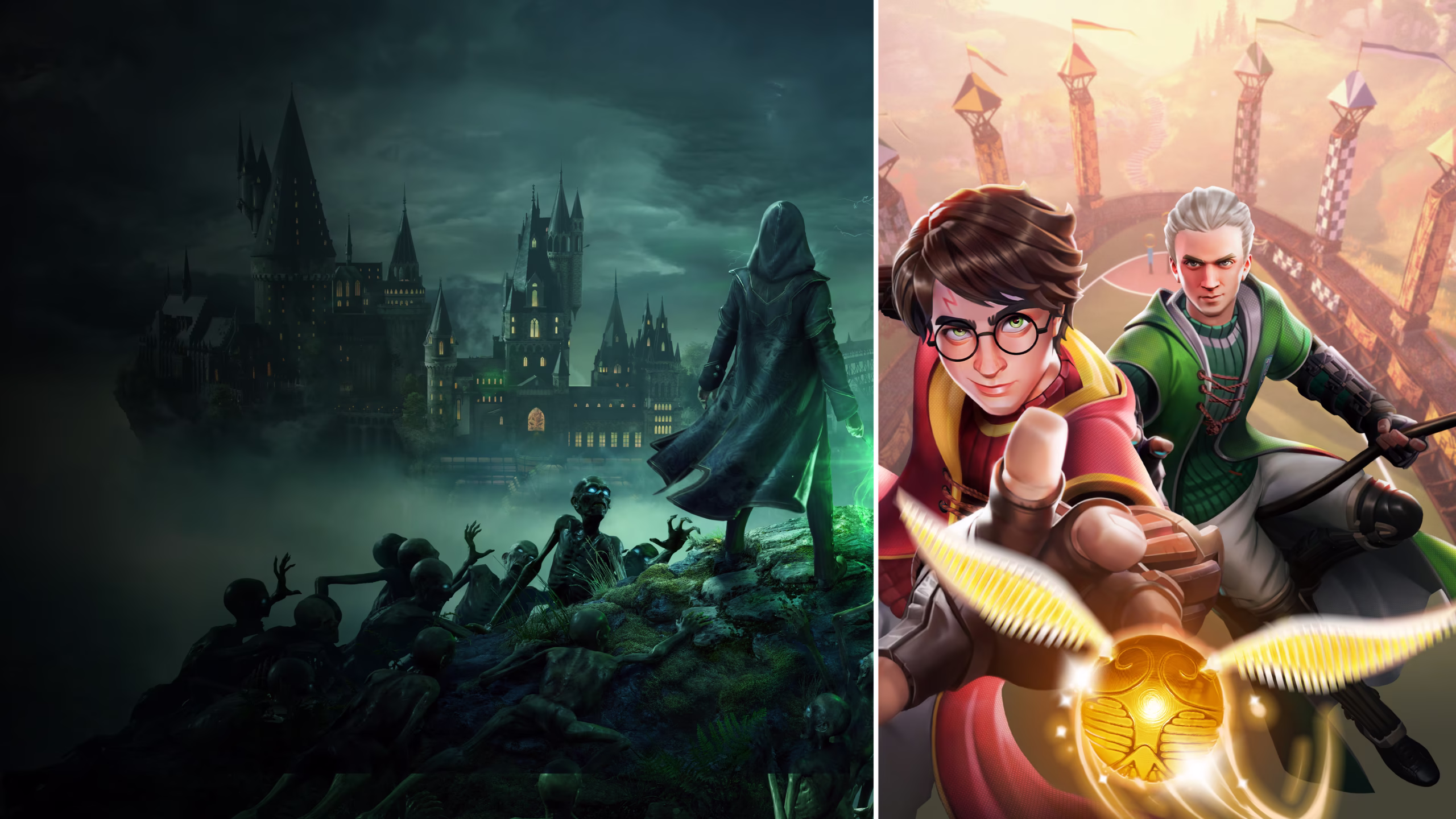 Hogwarts Legacy Harry Potter Quidditch Champions Deluxe Editions Bundle PS4,PS5