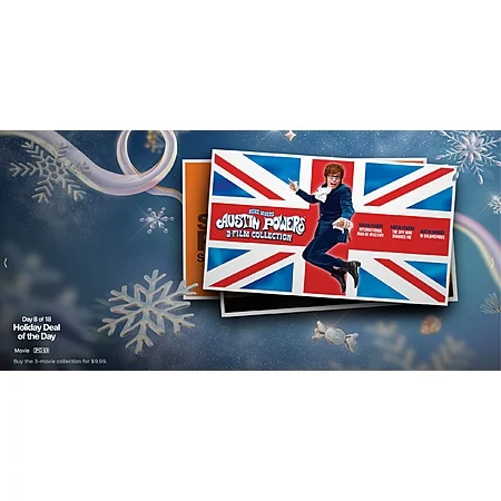 Apple Deal of the Day 8: Austin powers 3 Film collection