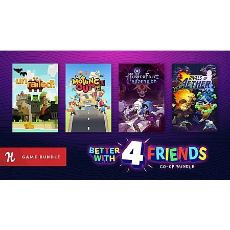 8-Game Better w/ 4 Friends Co-op Bundle (PC Games)