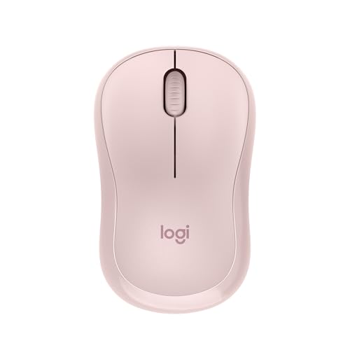 Logitech M240 Silent Bluetooth Mouse, Wireless, 18-Month Battery – Rose
