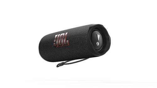 JBL Flip 6 – Portable Waterproof Speaker, 12hr Playtime, Black
