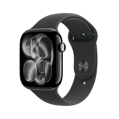 Apple Watch Series 11 GPS 46mm, Jet Black, Fitness Tracker
