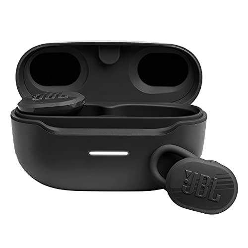 JBL Endurance Race Sport Earbuds, 30hrs, IP67, Pure Bass, Black