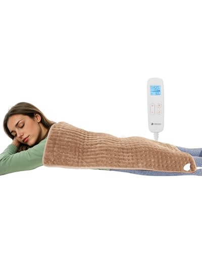 CooCoCo Heating Pad for Back Pain, 6 Heat Settings