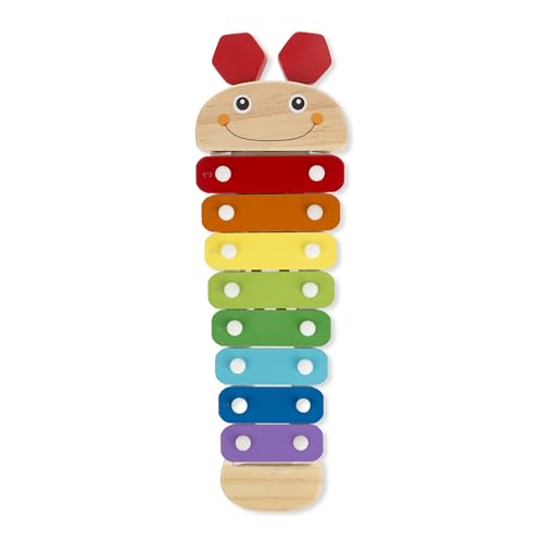 Melissa & Doug Blue Caterpillar Xylophone Toy