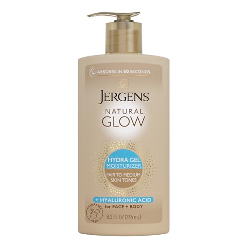 Jergens Natural Glow Hydra Gel Moisturizer, 8.3 Fl Oz