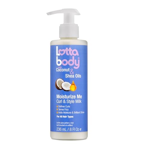 Lotta Body Curl & Style Milk, 8oz, Coconut & Shea