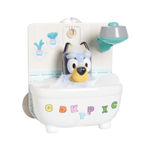 TOMY Bluey Shower Toy with Rinsing Showerhead, Ages 18+ Months