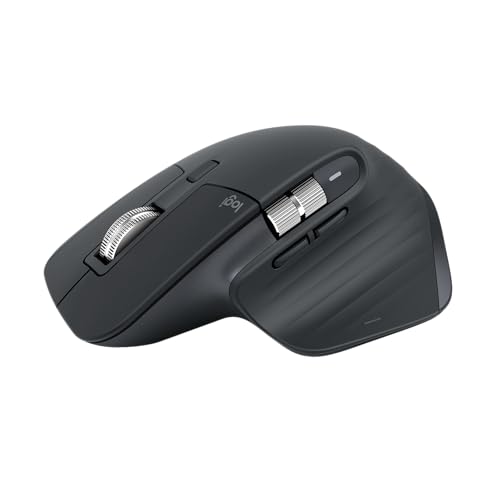 Logitech MX Master 3S Wireless Mouse, 8K DPI, Graphite