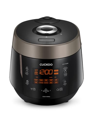 CUCKOO 10-Cup High Pressure Rice Cooker, 13 Menu Options