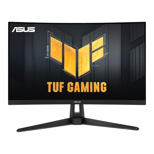 ASUS TUF VG27VH1B 27” Curved 1080P 165Hz Gaming Monitor