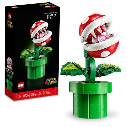 LEGO Super Mario Piranha Plant Set for Adults, Ages 18+