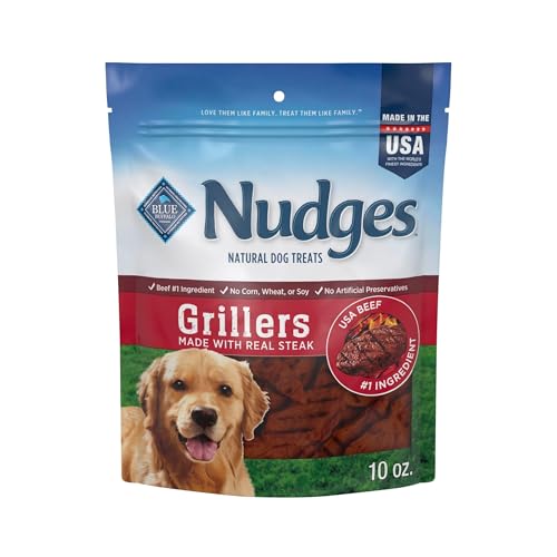 Blue Buffalo Steak Grillers Dog Treats, 10oz