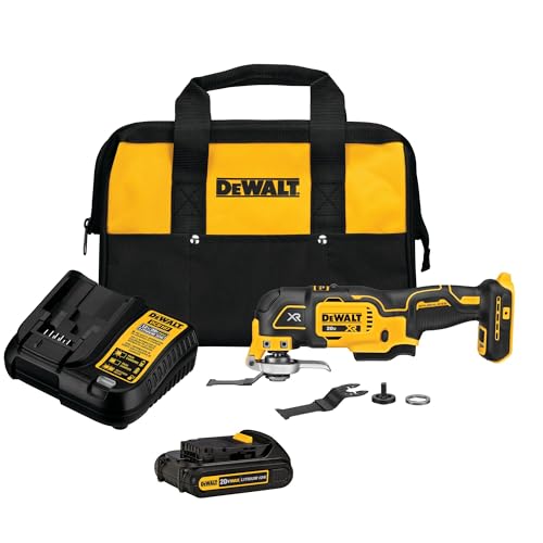 DEWALT 20V Cordless Oscillating Tool Kit with Blades