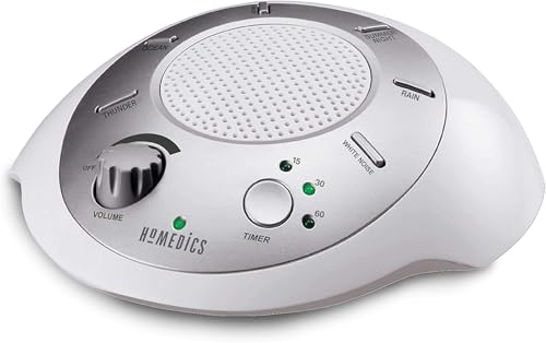 Homedics Portable White Noise Machine with 6 Nature Sounds