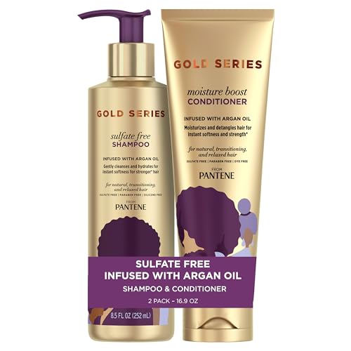 Pantene Pro-V Gold Series Shampoo & Conditioner Kit, 16.9oz