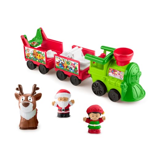 Fisher-Price Little People Musical Christmas Train with Figures