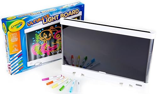 Crayola LED Drawing Tablet – Kids Art Board, Ages 6+