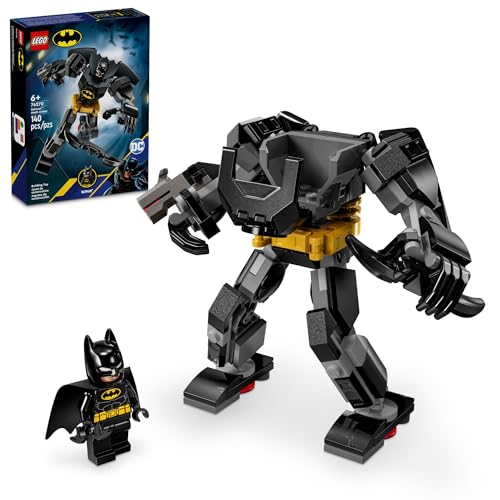 LEGO DC Batman Mech Armor Toy with Minifigure, Ages 6+