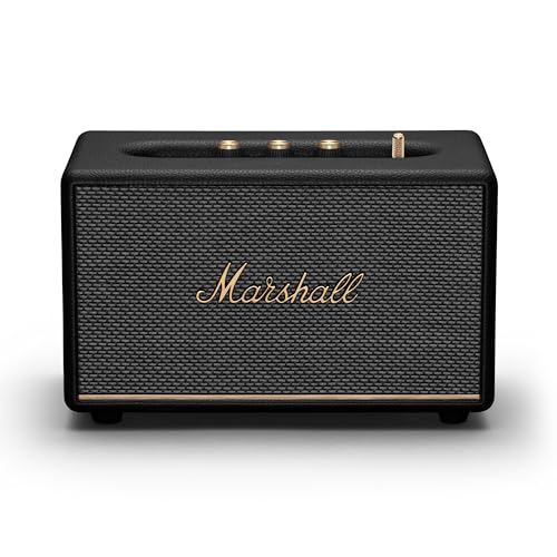 Marshall Acton III Black Bluetooth Speaker