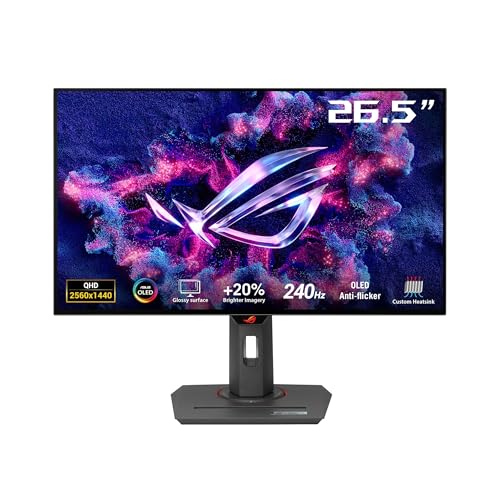 ASUS ROG Strix 27″ 1440P OLED Gaming Monitor – 240Hz, G-SYNC