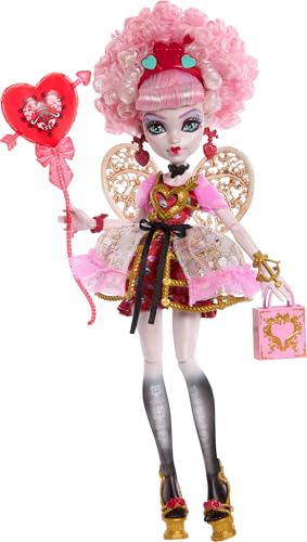 Monster High Cupid Asteria Doll in Party Dress with Accessories