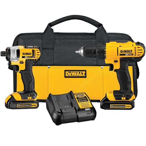 DEWALT 20V MAX Drill & Impact Driver Combo Kit