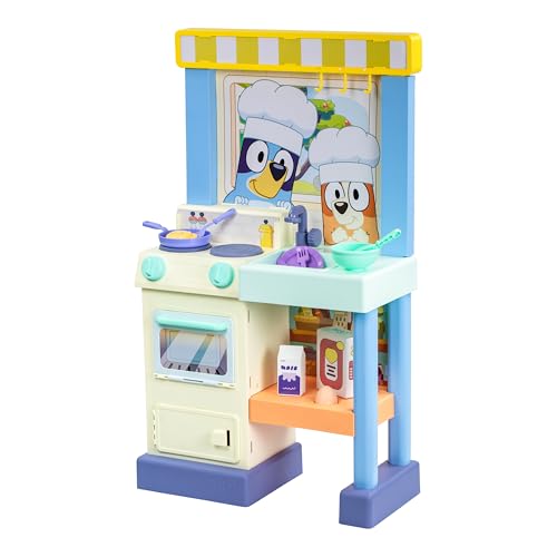 Bluey Kitchen Play Set for Kids with 20+ Accessories