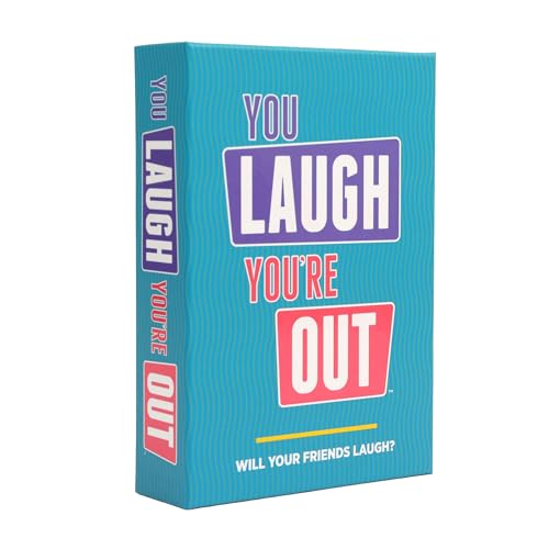 DSS Games You Laugh You’re Out: Family Card Game for Adults