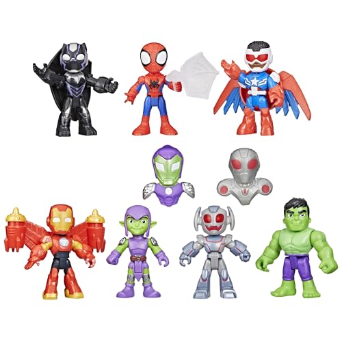 Marvel Spidey & Iron Man Avengers 3″ Action Figures Set