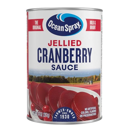 Ocean Spray Jellied Cranberry Sauce, 14 Oz Can