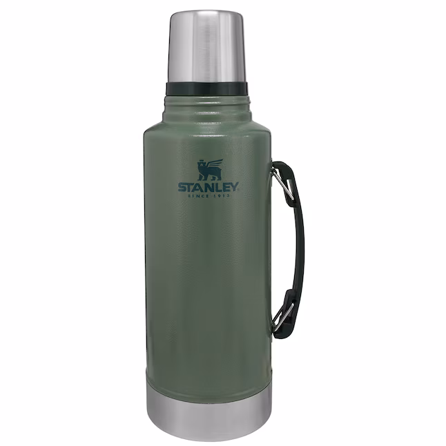 Stanley 2 -Quart Stainless steel Insulated Water bottle – Hammertone Green
