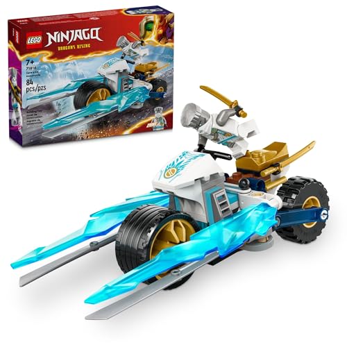 LEGO NINJAGO Zane’s Ice Motorcycle Toy for Kids 7+