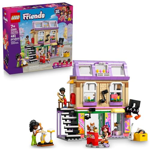 LEGO Friends Music Store & Apartment Set – Ages 7+