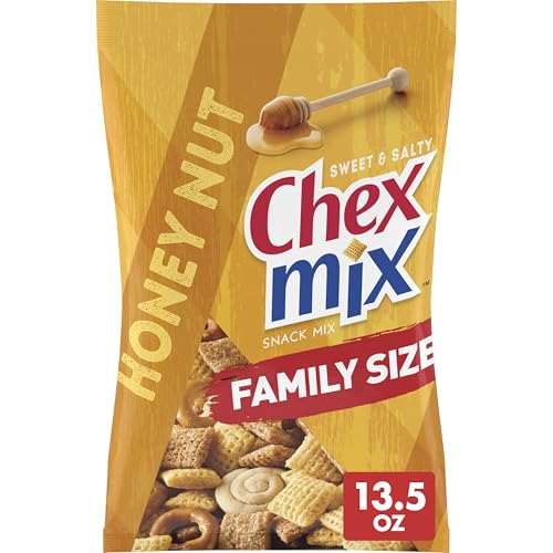 Chex Mix Honey Nut Snack, Family Size, 13.5 oz