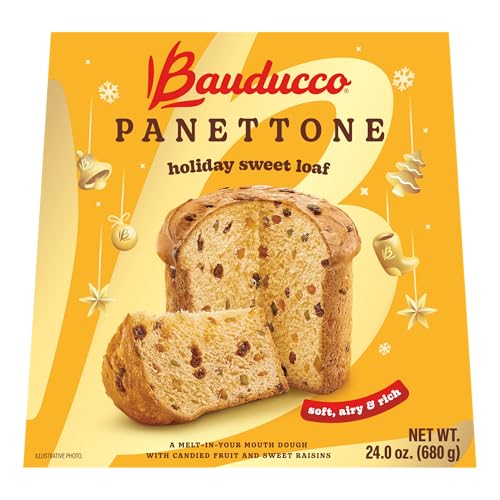 Bauducco Classic Panettone with Candied Fruit & Raisins 24oz