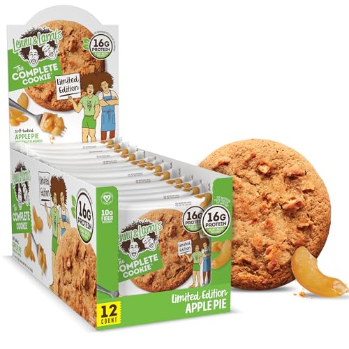 Lenny & Larry’s Apple Pie Protein Cookies, Vegan, Pack of 12