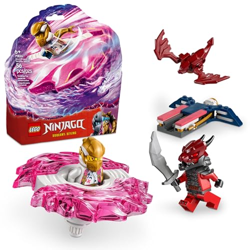 LEGO NINJAGO Sora’s Dragon Spinjitzu Spinner Toy, Ages 6+