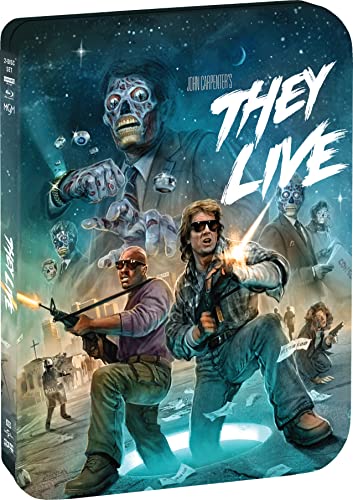 They Live – Limited Edition 4K Steelbook + Blu-ray