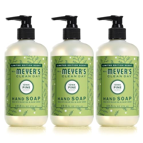 MRS. MEYER’S Iowa Pine Hand Soap, 12.5 Oz, 3-Pack