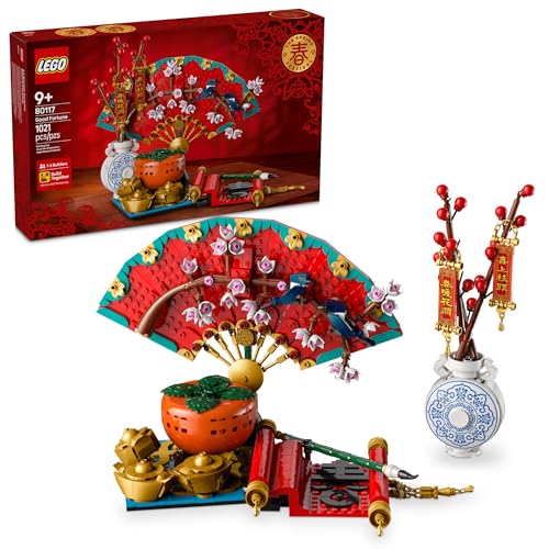 LEGO Spring Festival Good Fortune Building Toy – Ages 9+