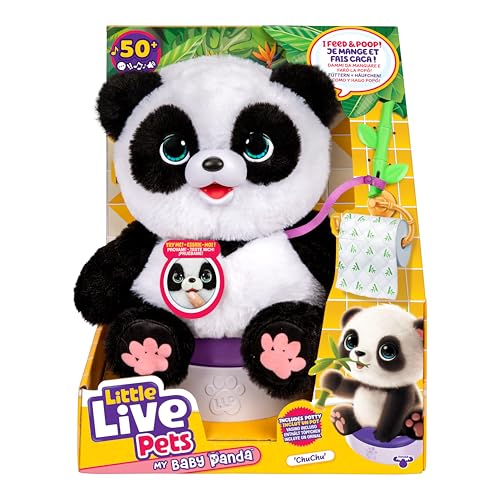 Little Live Pets Panda ChuChu – Interactive Plush Toy