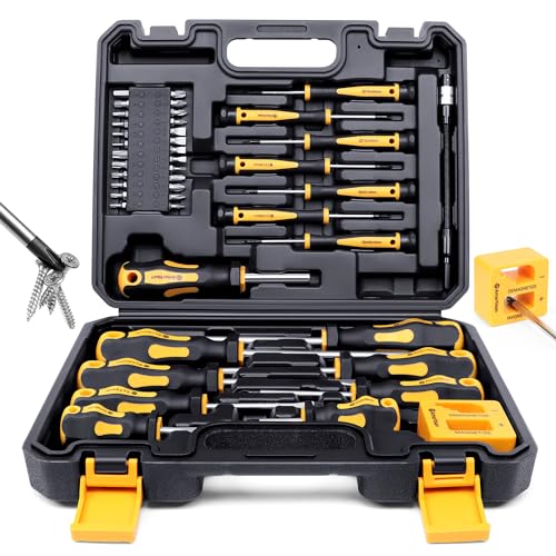 Amartisan 43-piece Magnetic Screwdriver Set with Case