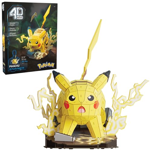 Pikachu 3D Model Kit, 201 Pieces, Ages 12+ Gift