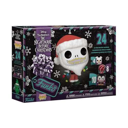 Funko Pop! Nightmare Before Christmas Countdown Calendar – 24 Vinyl Figures