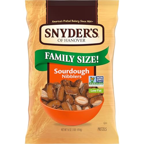 Snyder’s Sourdough Nibblers Pretzels, 16 Oz