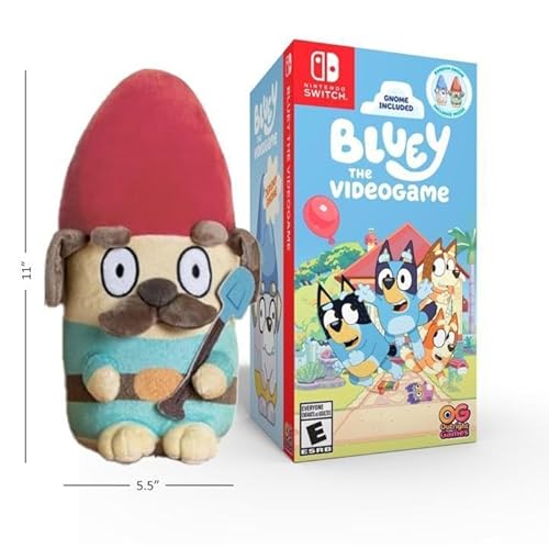 Bluey Gnome Plush Bundle – Switch Exclusive
