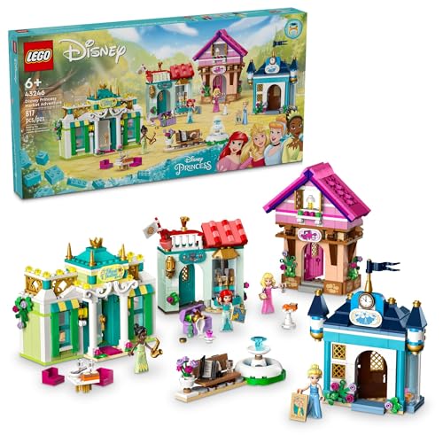 LEGO Disney Princess Market Adventure Toy Set, Ages 6+