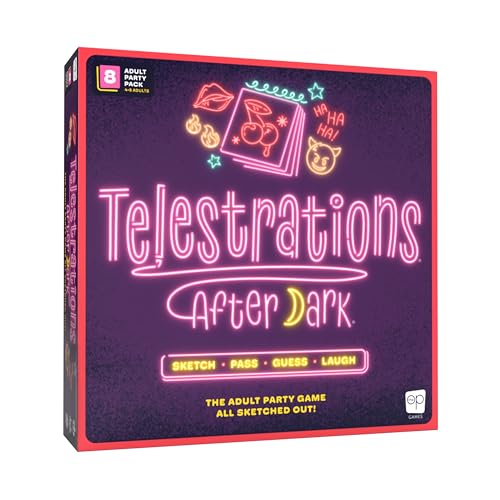 Telestrations After Dark: Adult Party Game, 4-8 Players